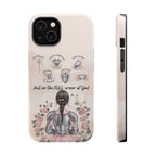 Armor of God Phone Case (dark hair, light skinned woman)