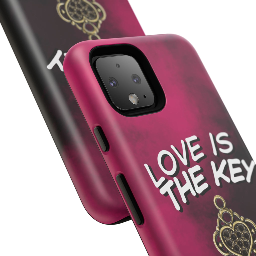 Love is the Key Phone Case