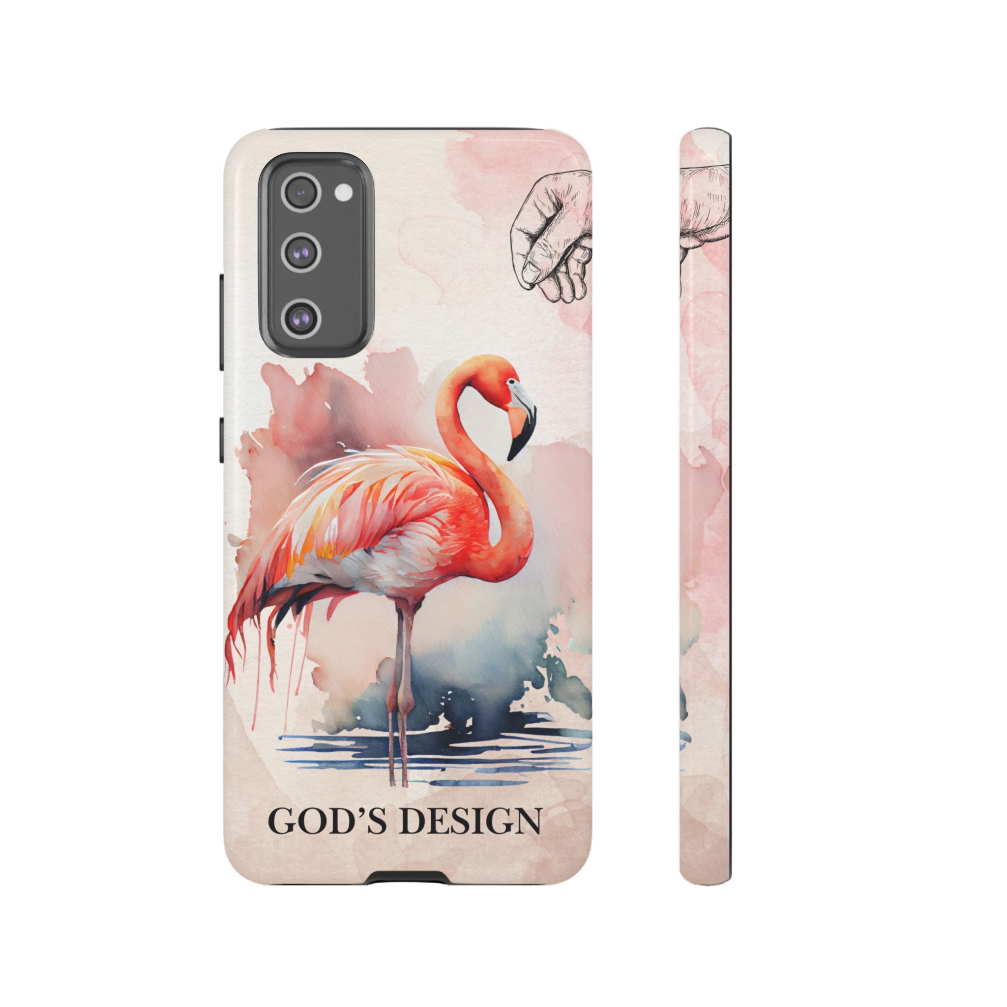 God’s Design Pink Flamingo Case