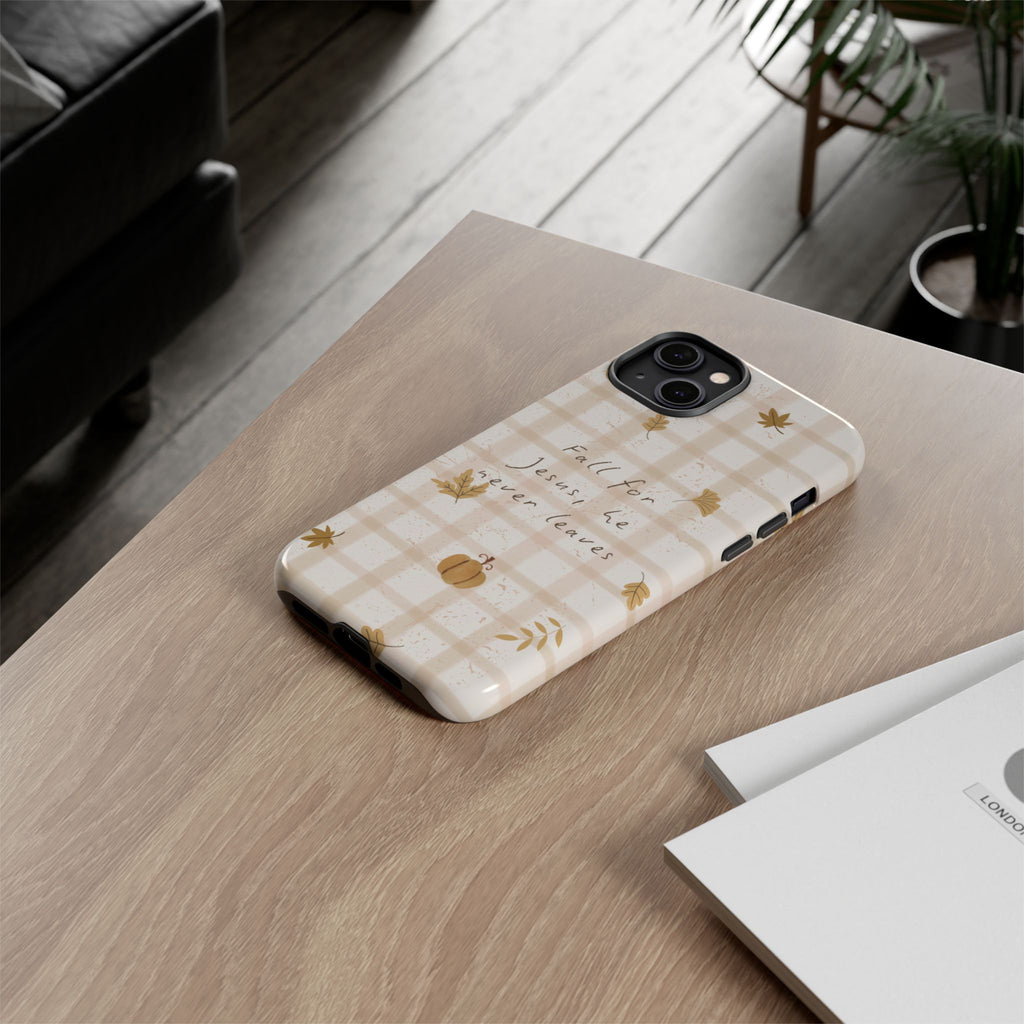 Fall for Jesus Phone Case
