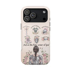 Armor of God Phone Case (dark hair, light skinned woman)