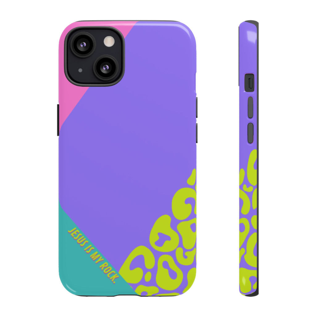 Jesus is My Rock 90's Themed Phone Case