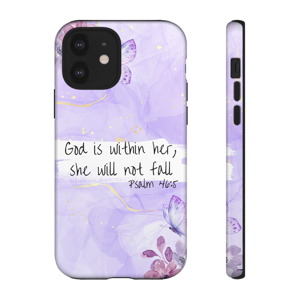 God Is Within Her Non MagSafe phone Case