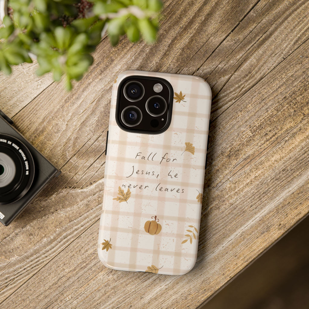 Fall for Jesus Phone Case