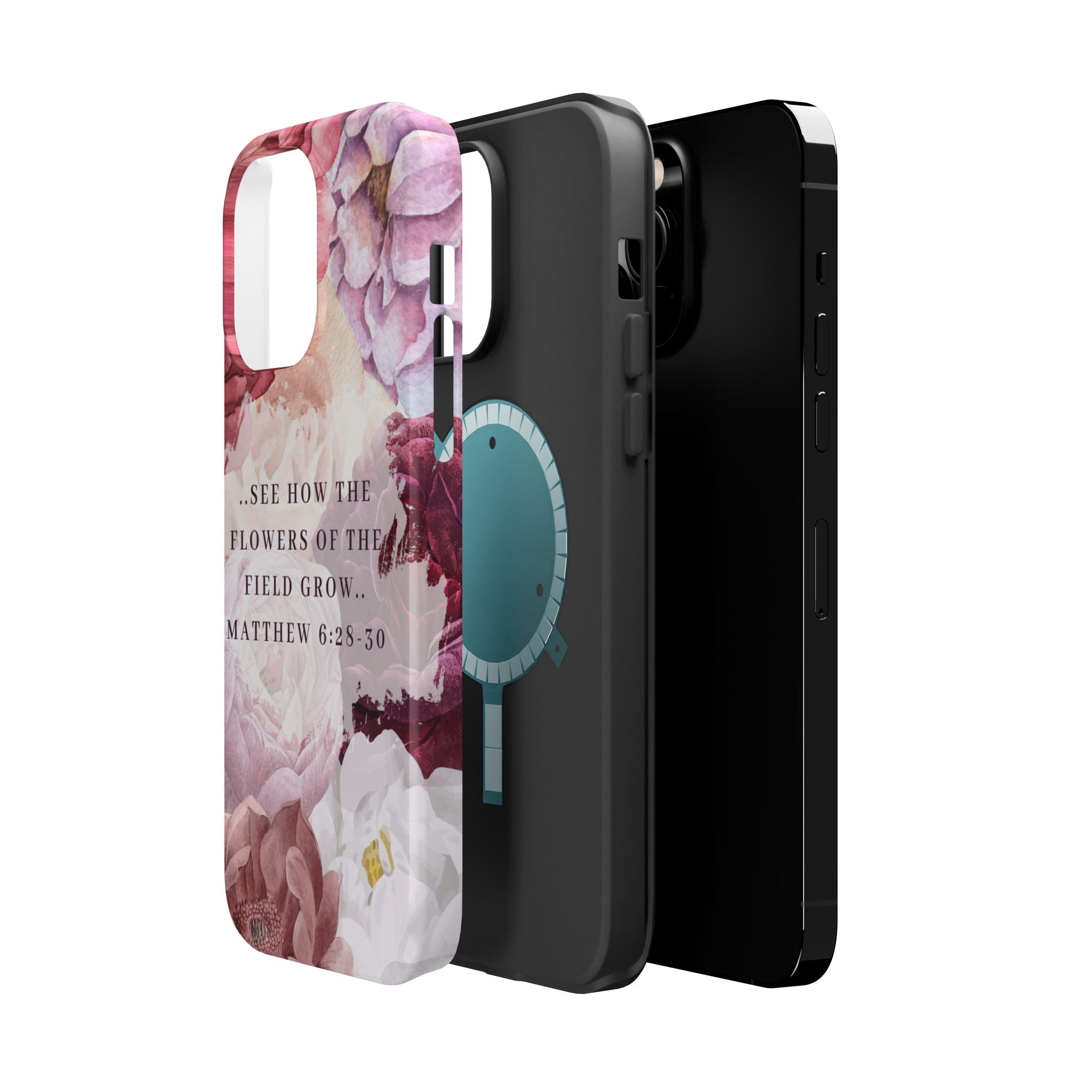 Matthew 6:28 Phone Case