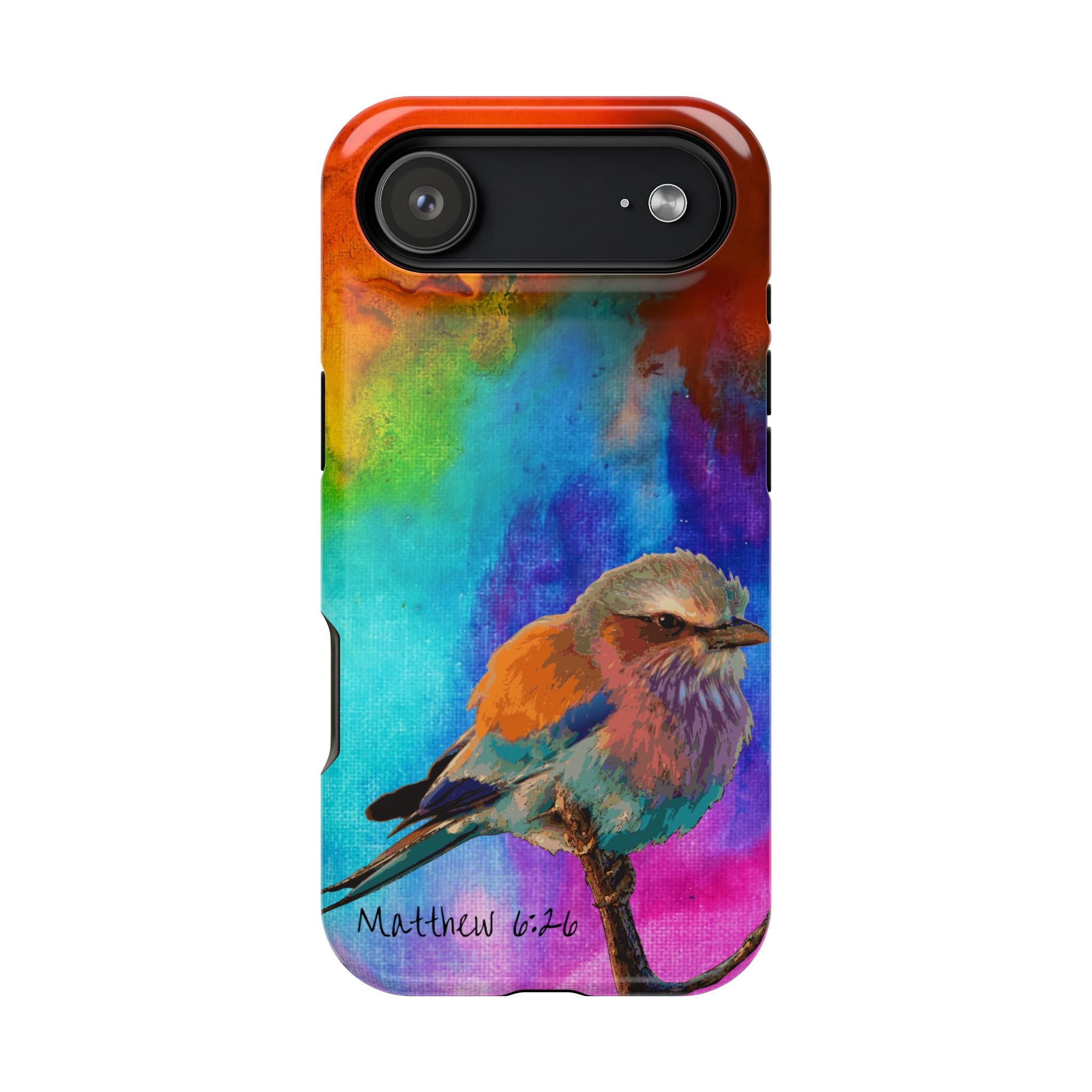 Consider the sparrow's watercolor phone case