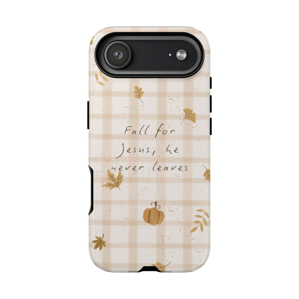 Fall for Jesus Phone Case