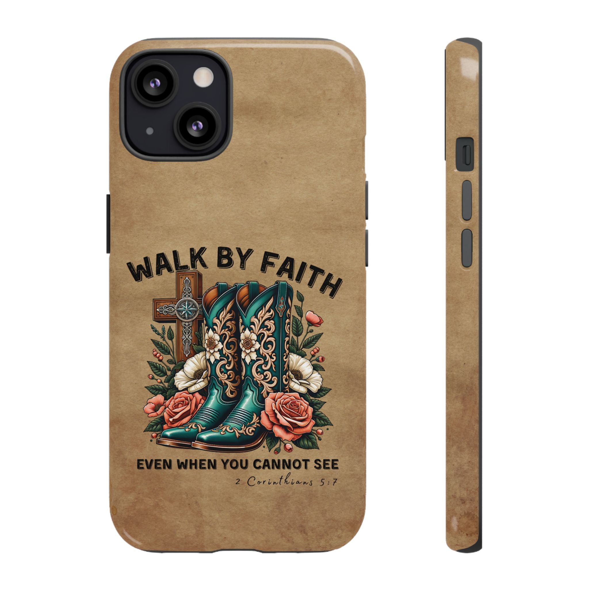 Walk By Faith Rustic Case