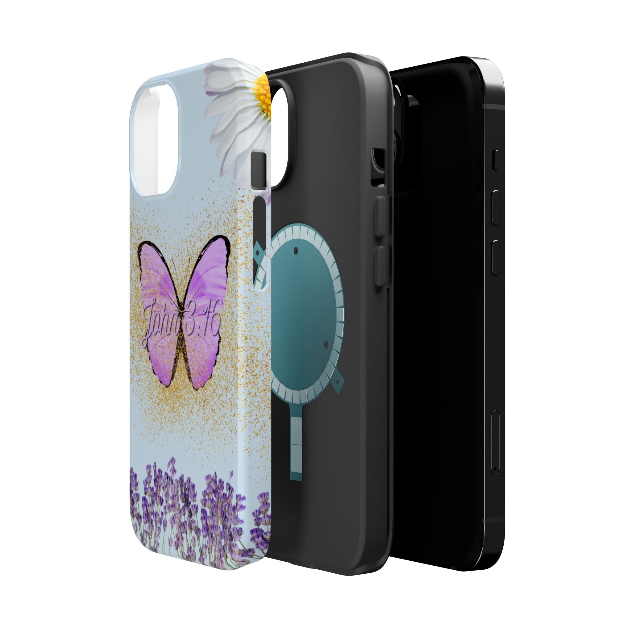 Butterfly Floral John 3:16