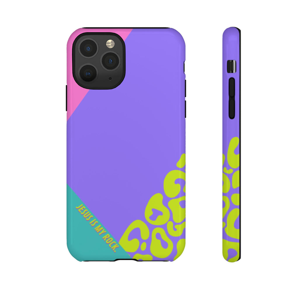 Jesus is My Rock 90's Themed Phone Case