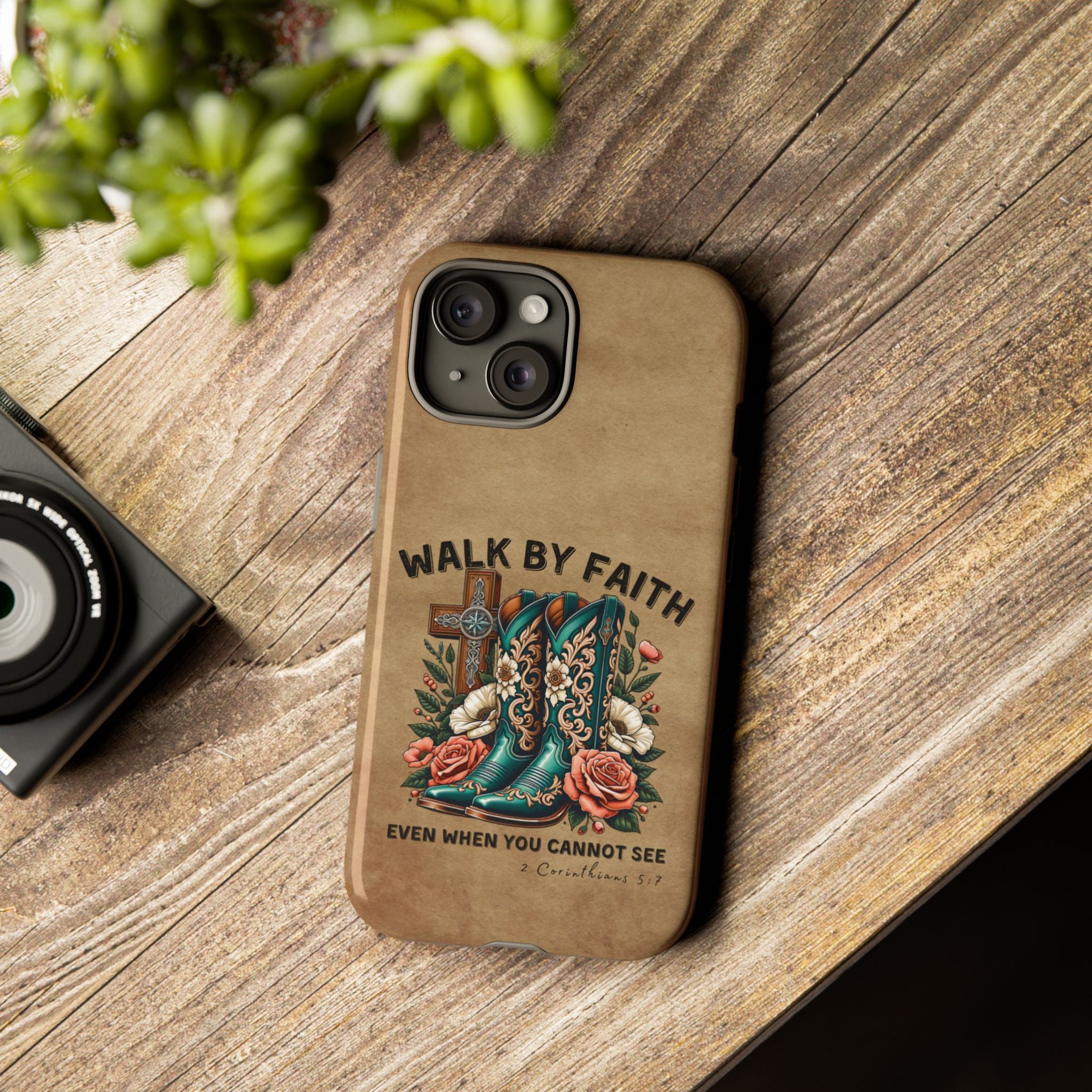 Walk By Faith Rustic Case