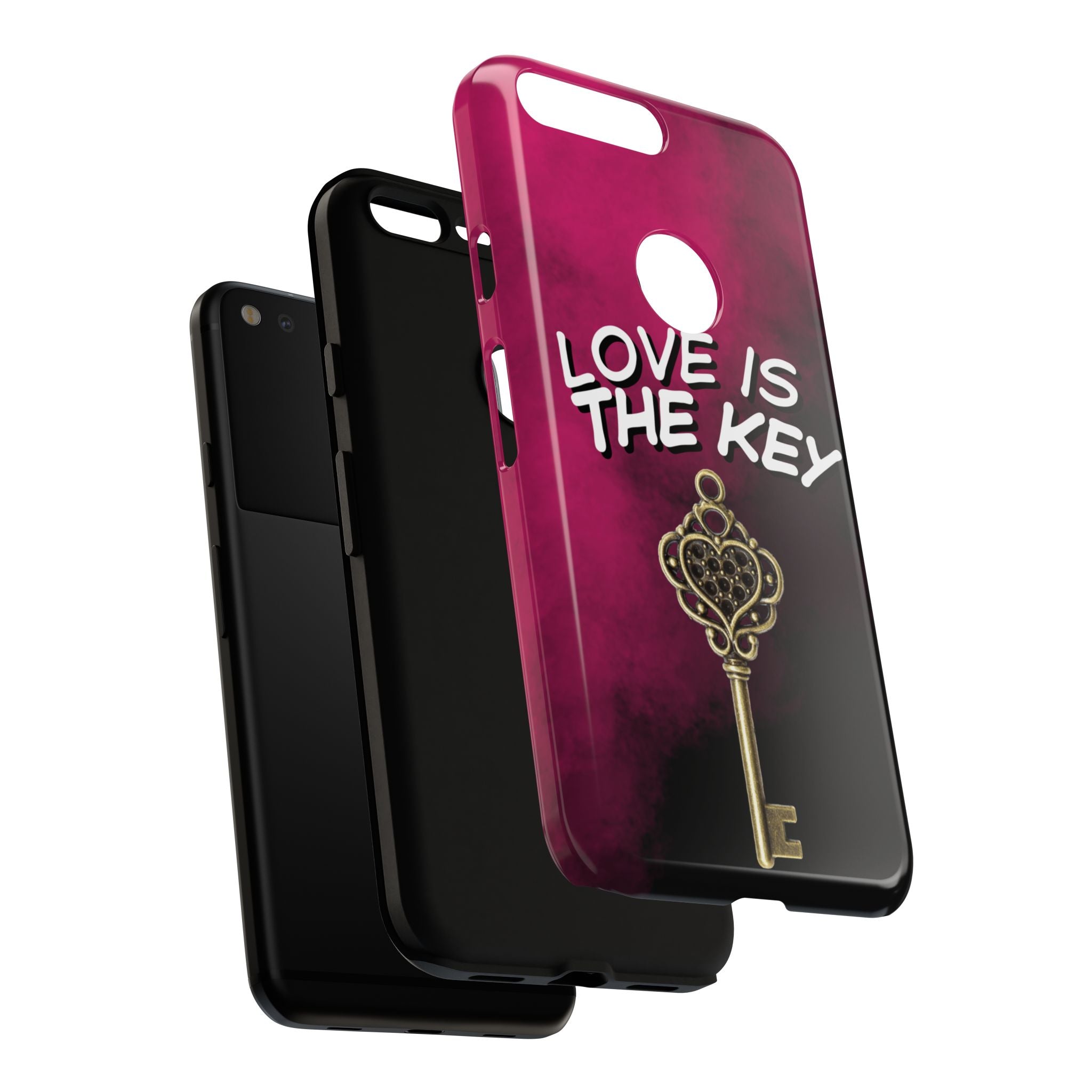 Love is the Key Phone Case