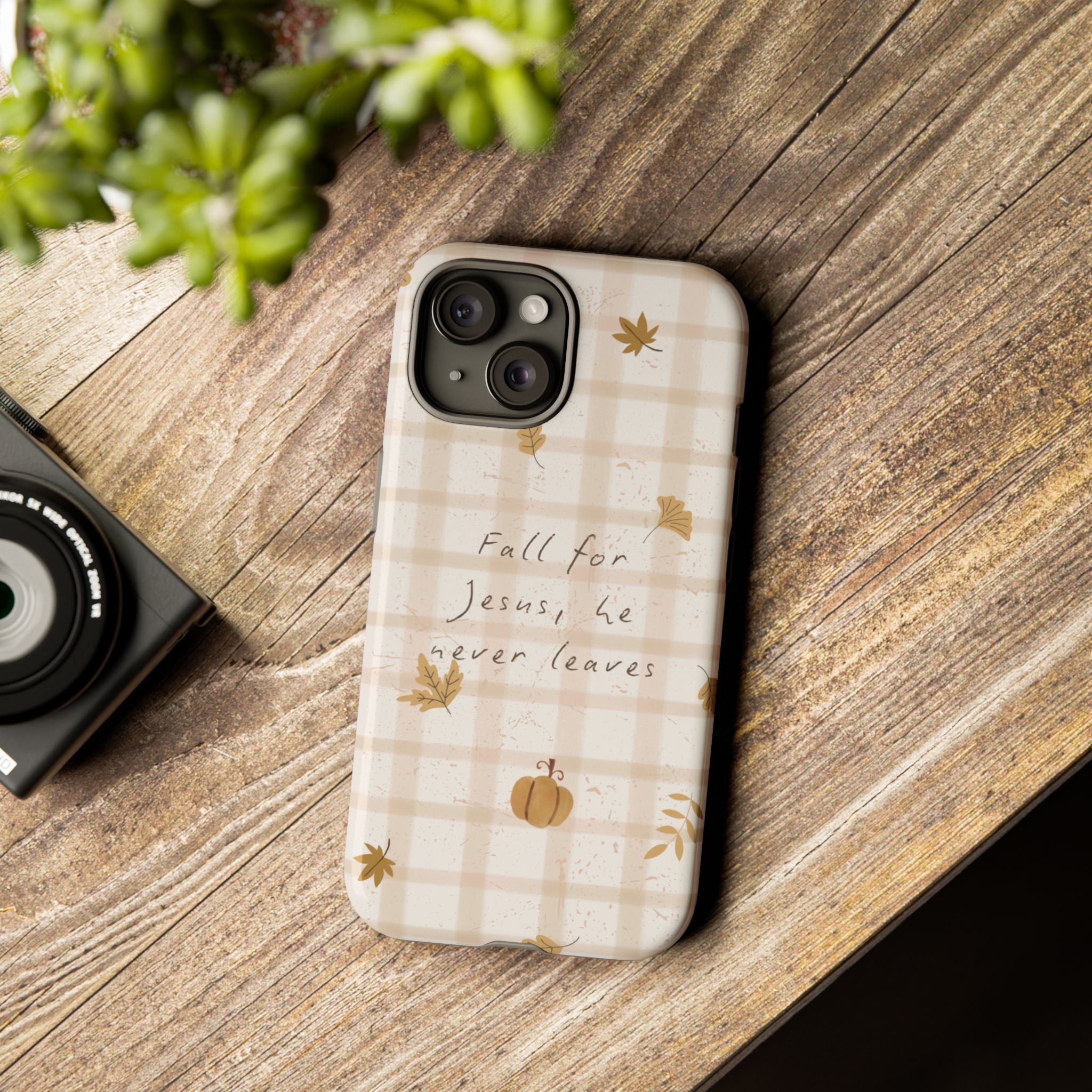 Fall for Jesus Phone Case