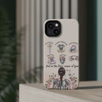 Armor of God Phone Case (dark hair, light skinned woman)