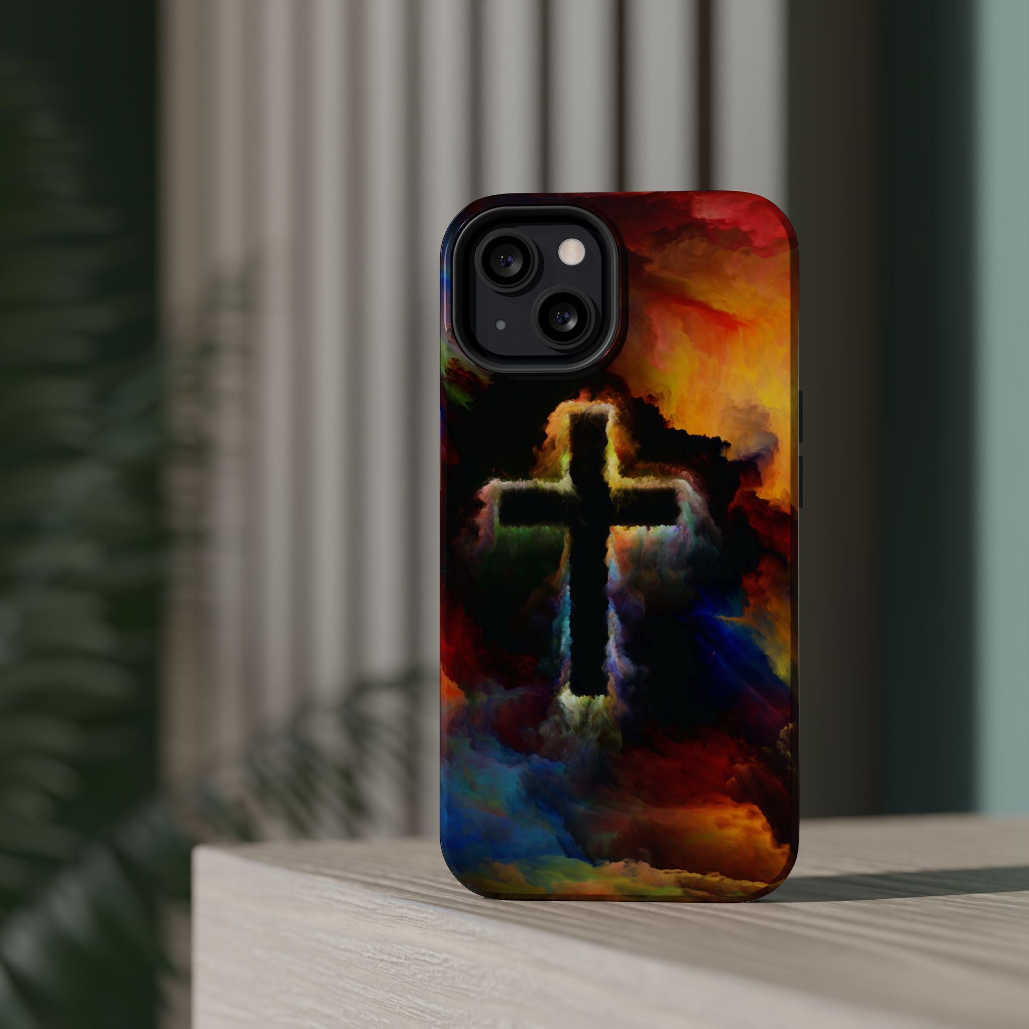 Watercolor Cross Phone Case