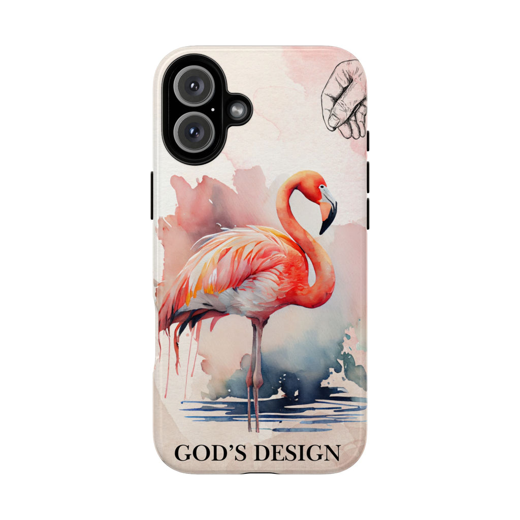 God’s Design Pink Flamingo Case