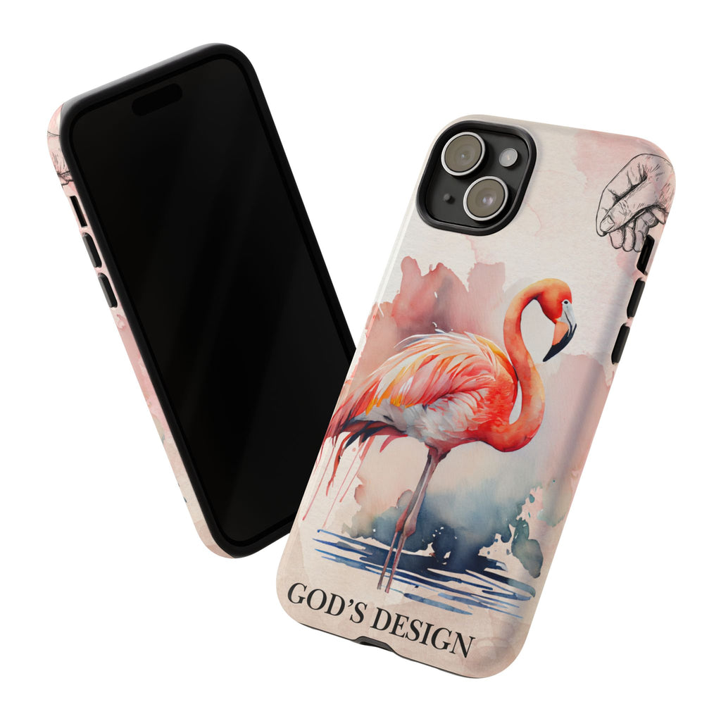 God’s Design Pink Flamingo Case