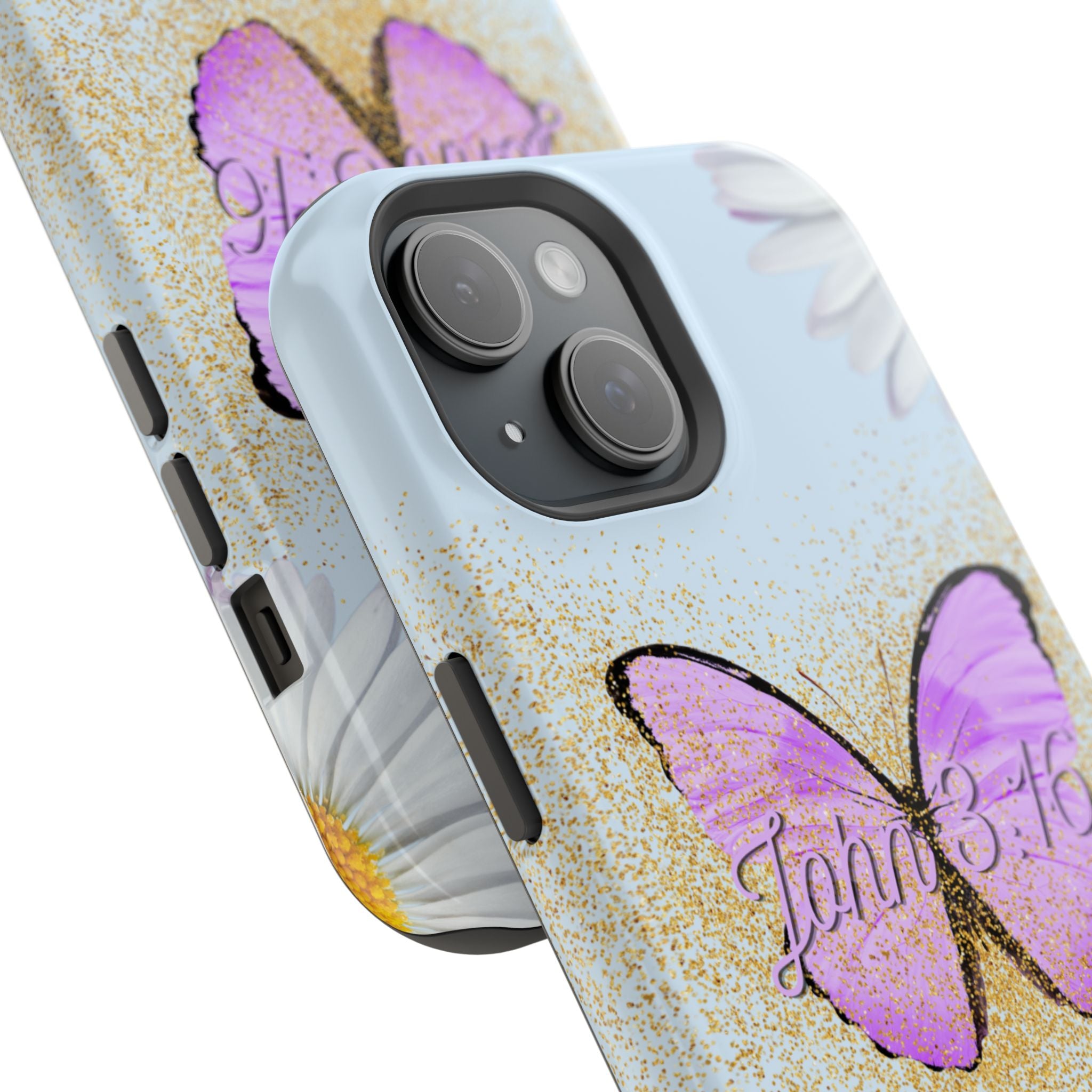 Butterfly Floral John 3:16