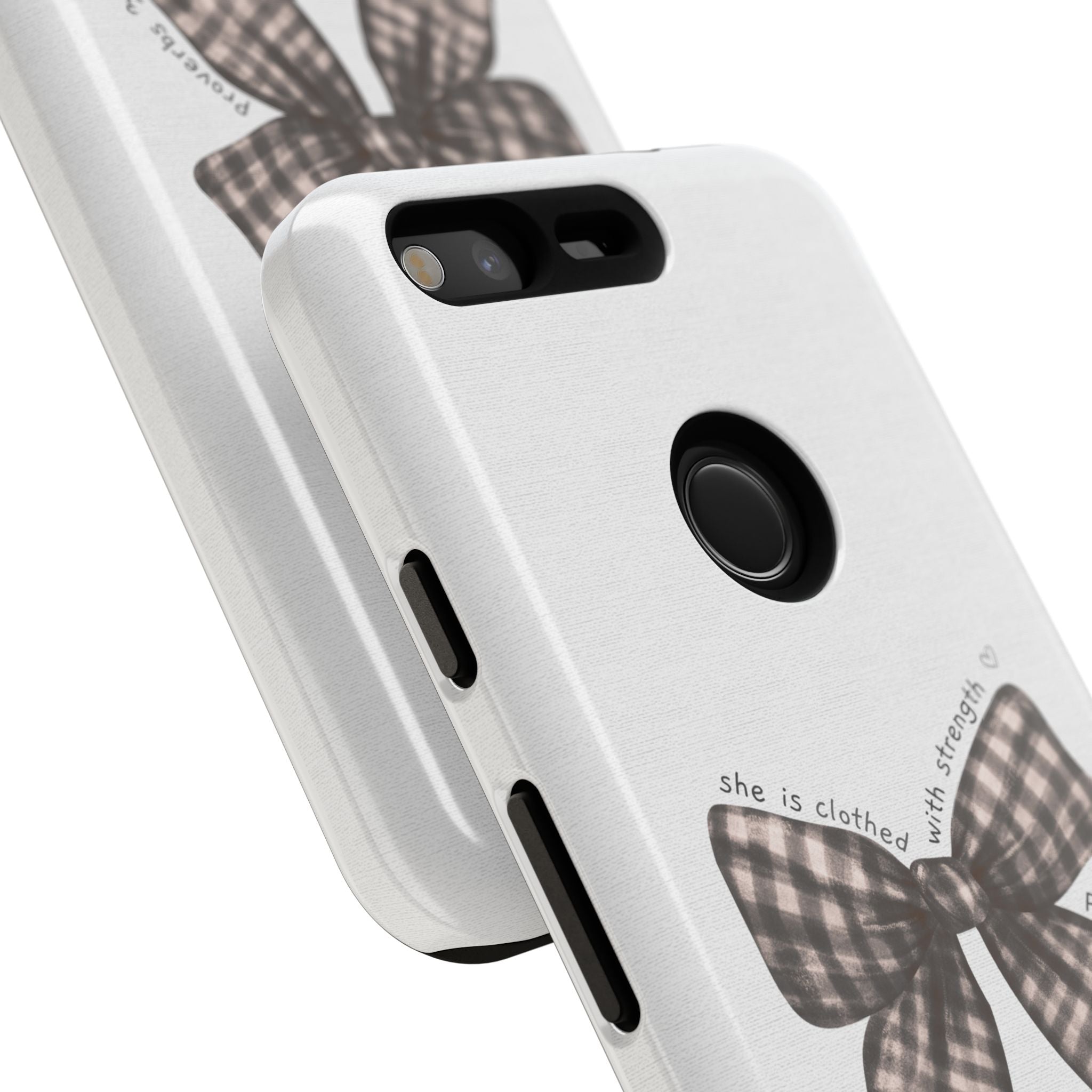 Proverbs 31 Rustic Bow Non MagSafe Phone Case