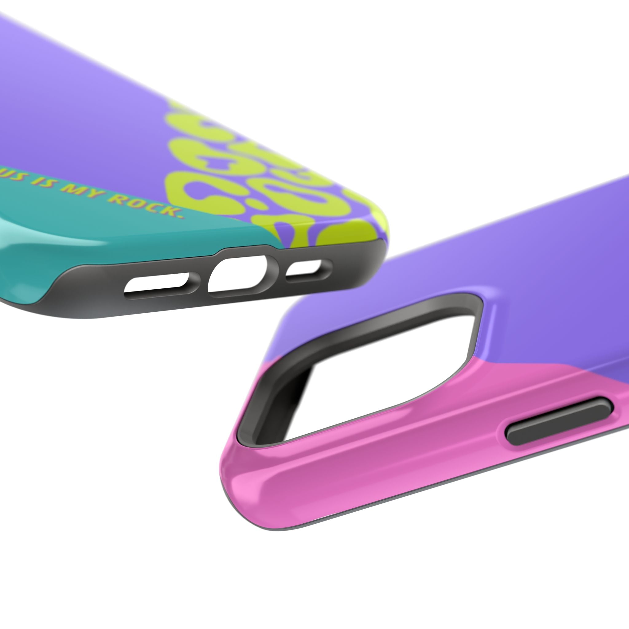 Jesus Is My Rock 90's Design Phone Case