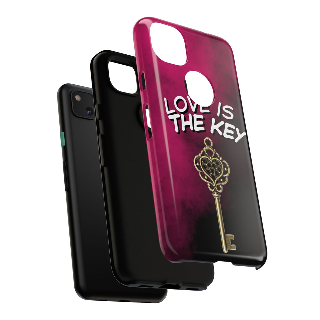 Love is the Key Phone Case