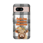 Faith Can Mooooove Mountains Phone Case