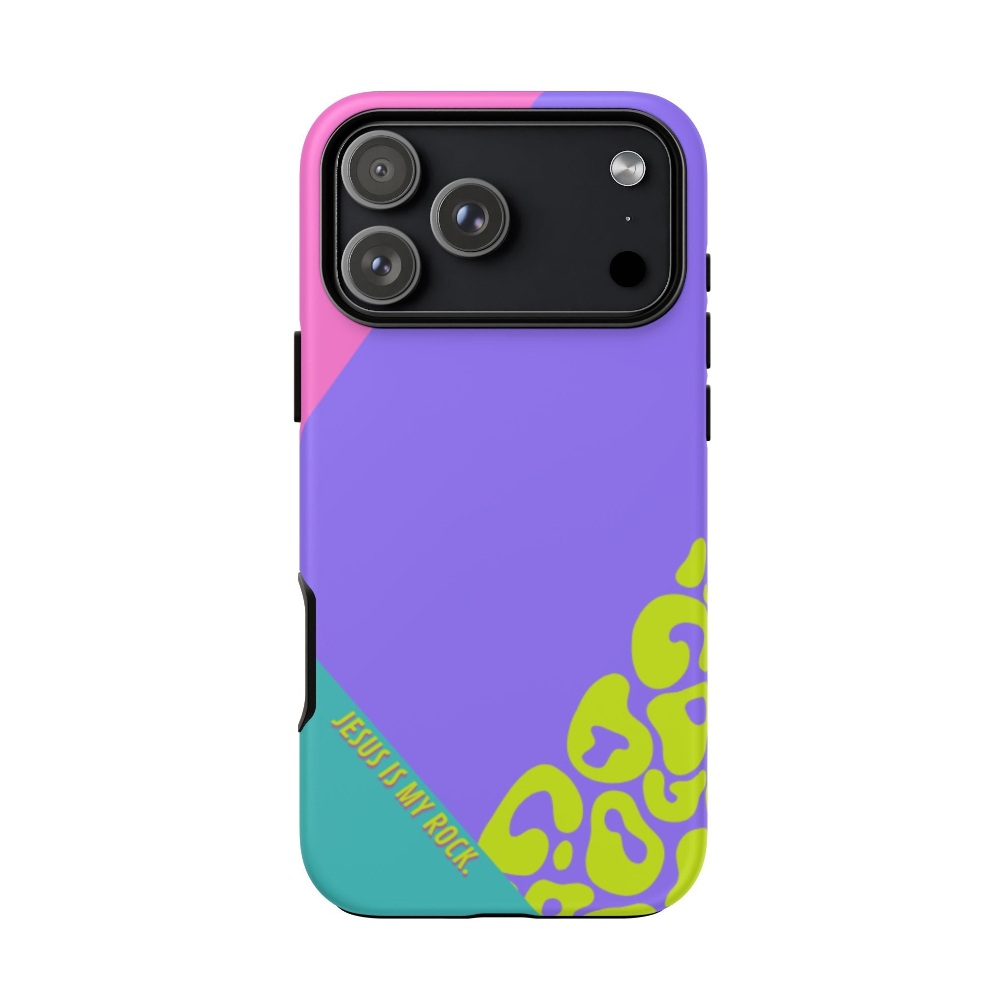 Jesus is My Rock 90's Themed Phone Case