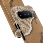 Footprints in the sand phone case