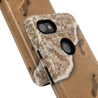 Footprints in the sand phone case