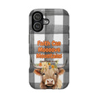 Faith Can Moooove Mountains Phone Case