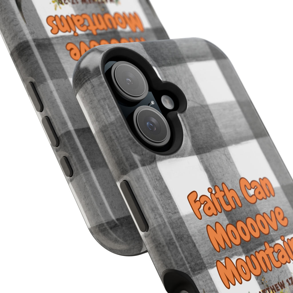 Faith Can Moooove Mountains Phone Case