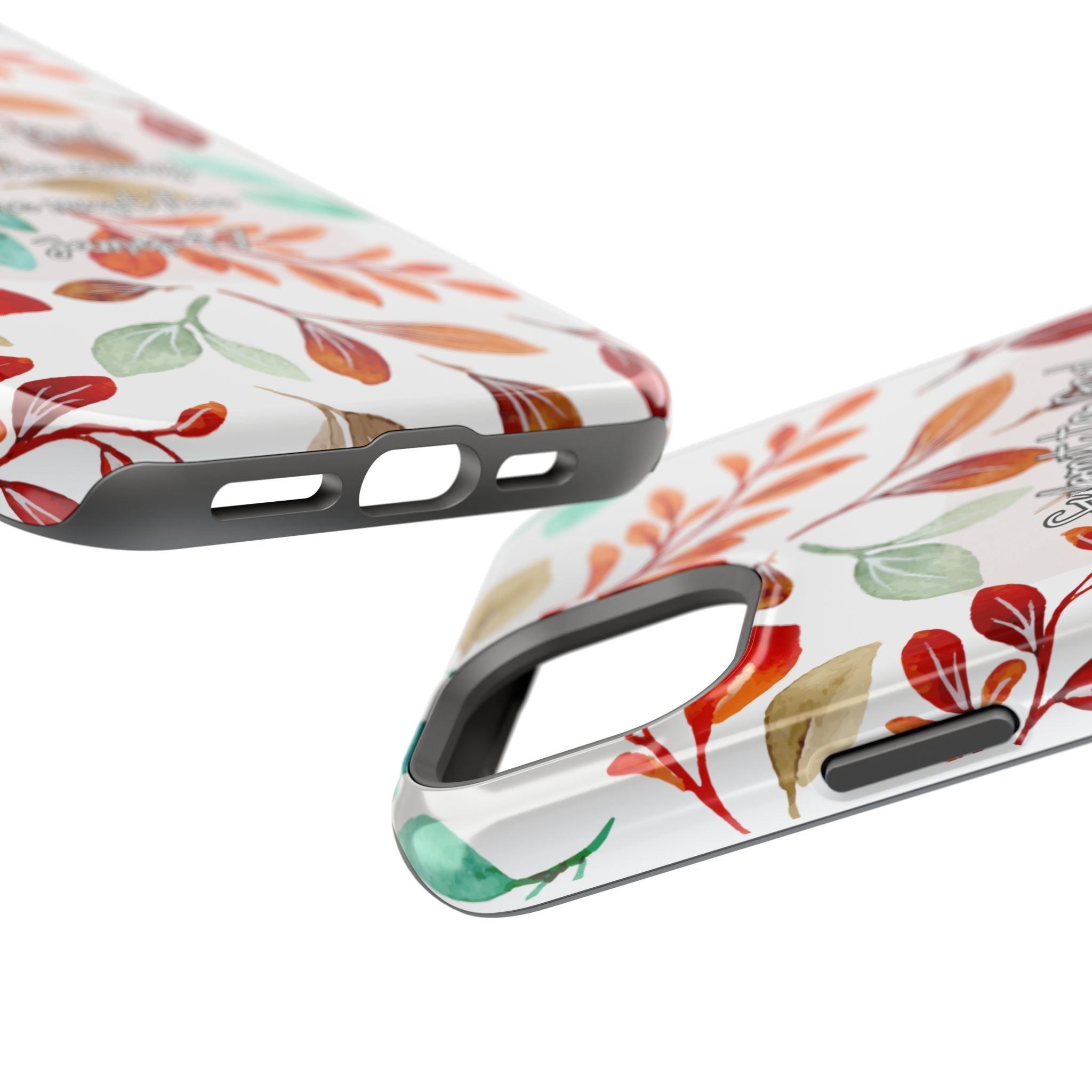 Submit to God Fall floral phone case