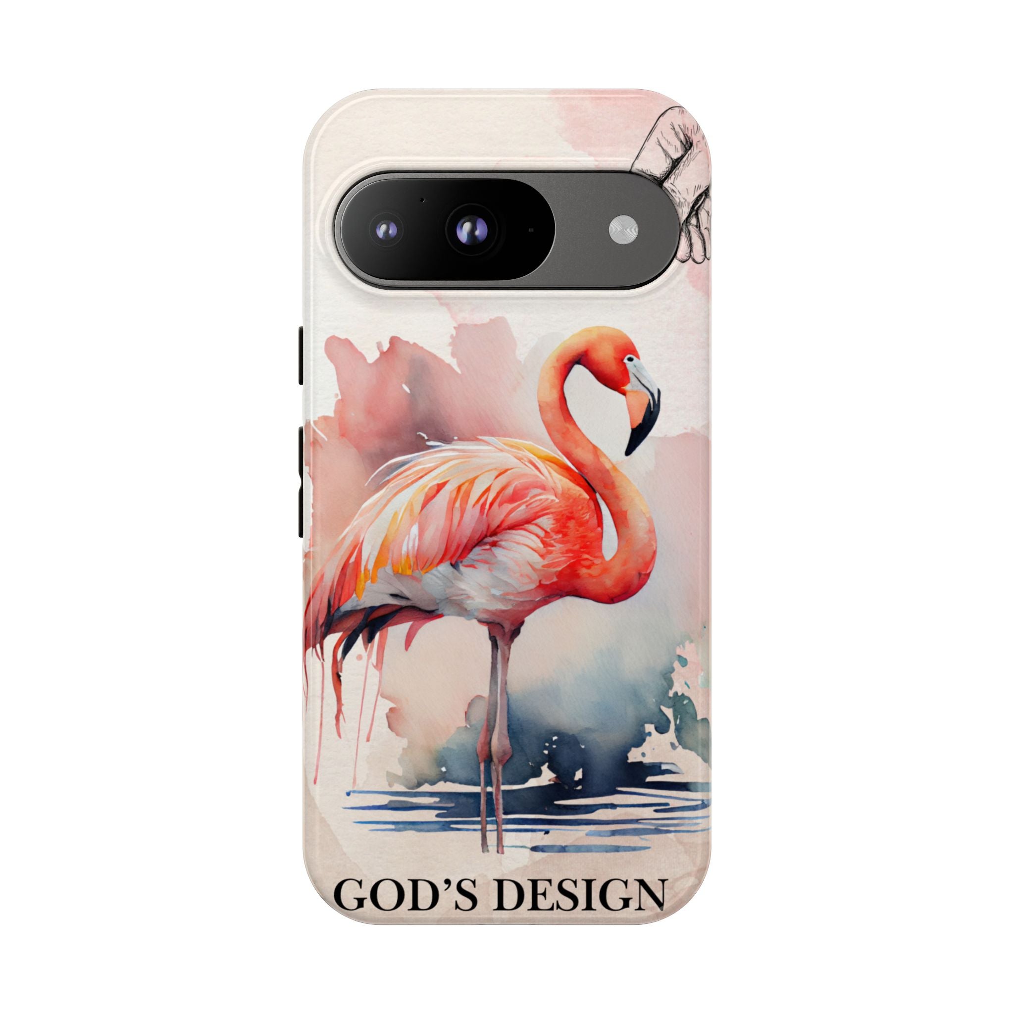 God’s Design Pink Flamingo Case