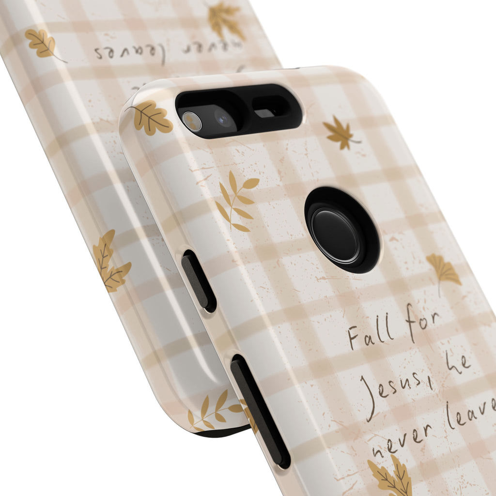 Fall for Jesus Phone Case