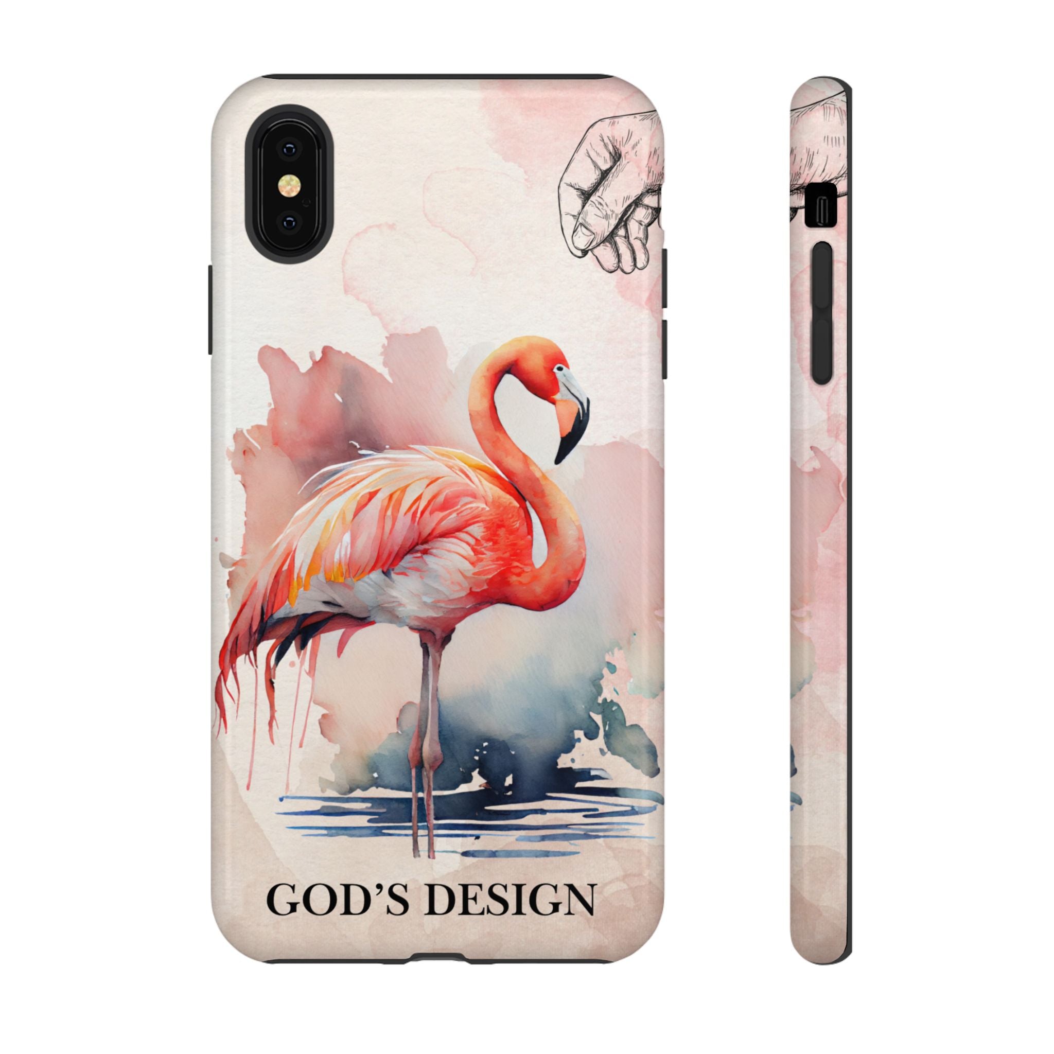 God’s Design Pink Flamingo Case