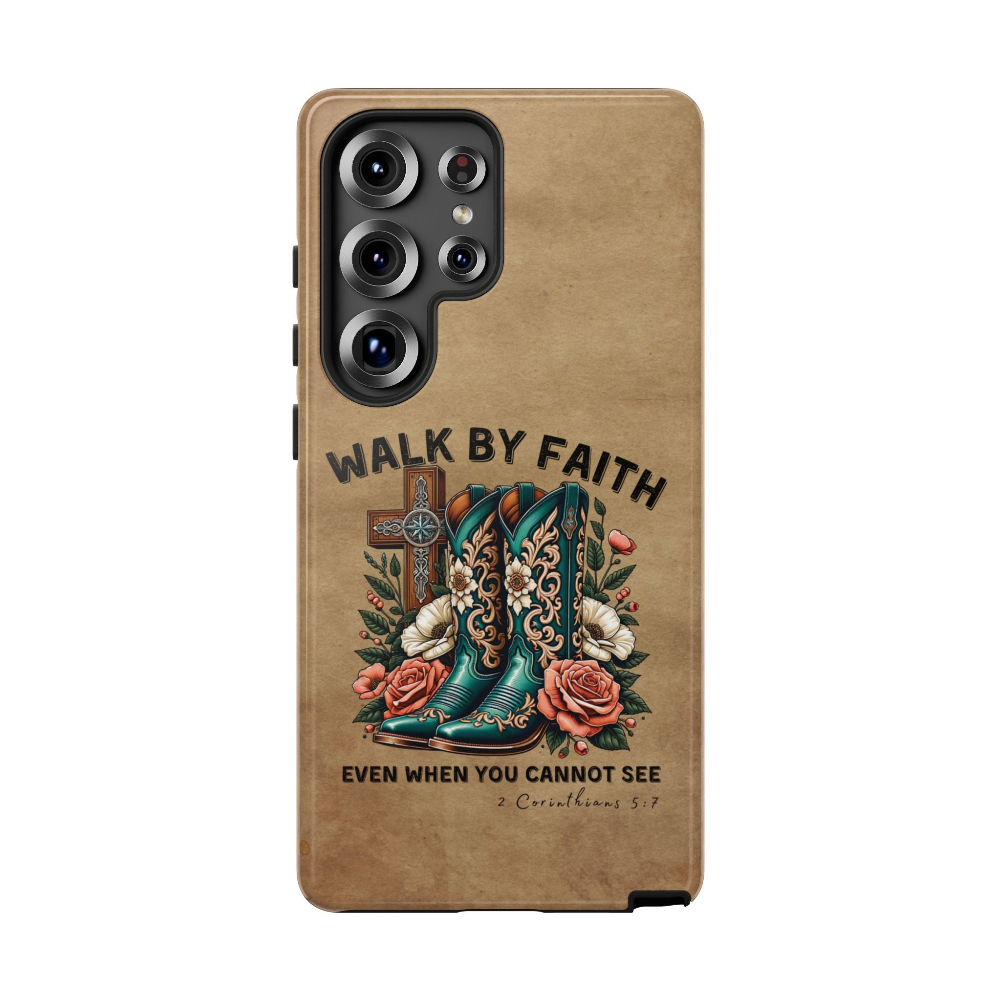 Walk By Faith Rustic Case