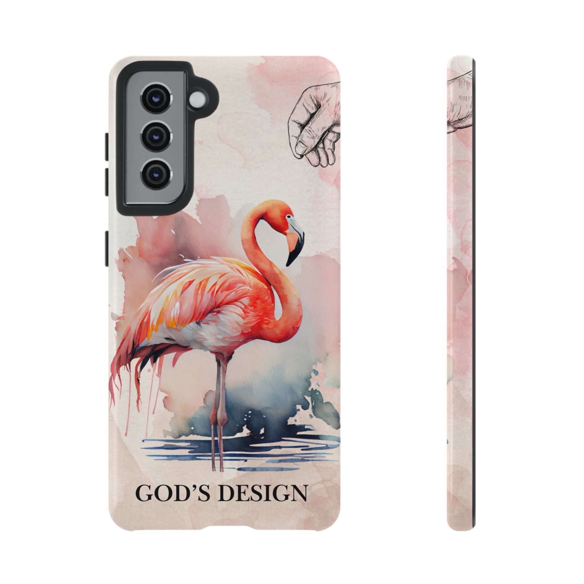 God’s Design Pink Flamingo Case