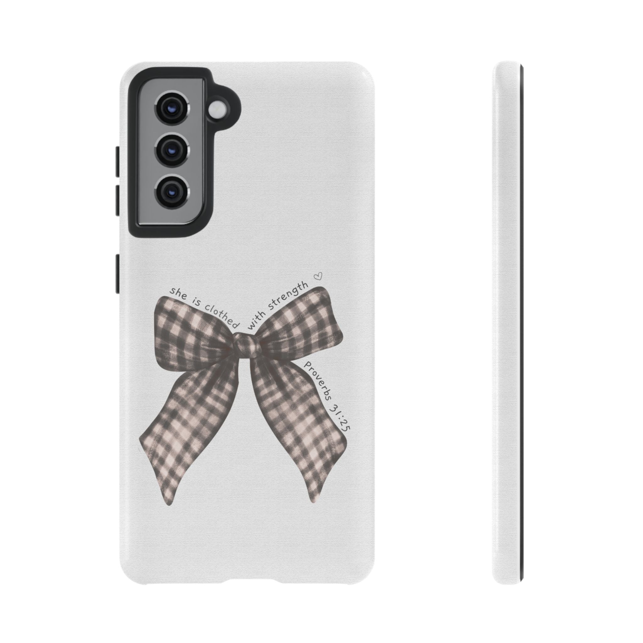 Proverbs 31 Rustic Bow Non MagSafe Phone Case