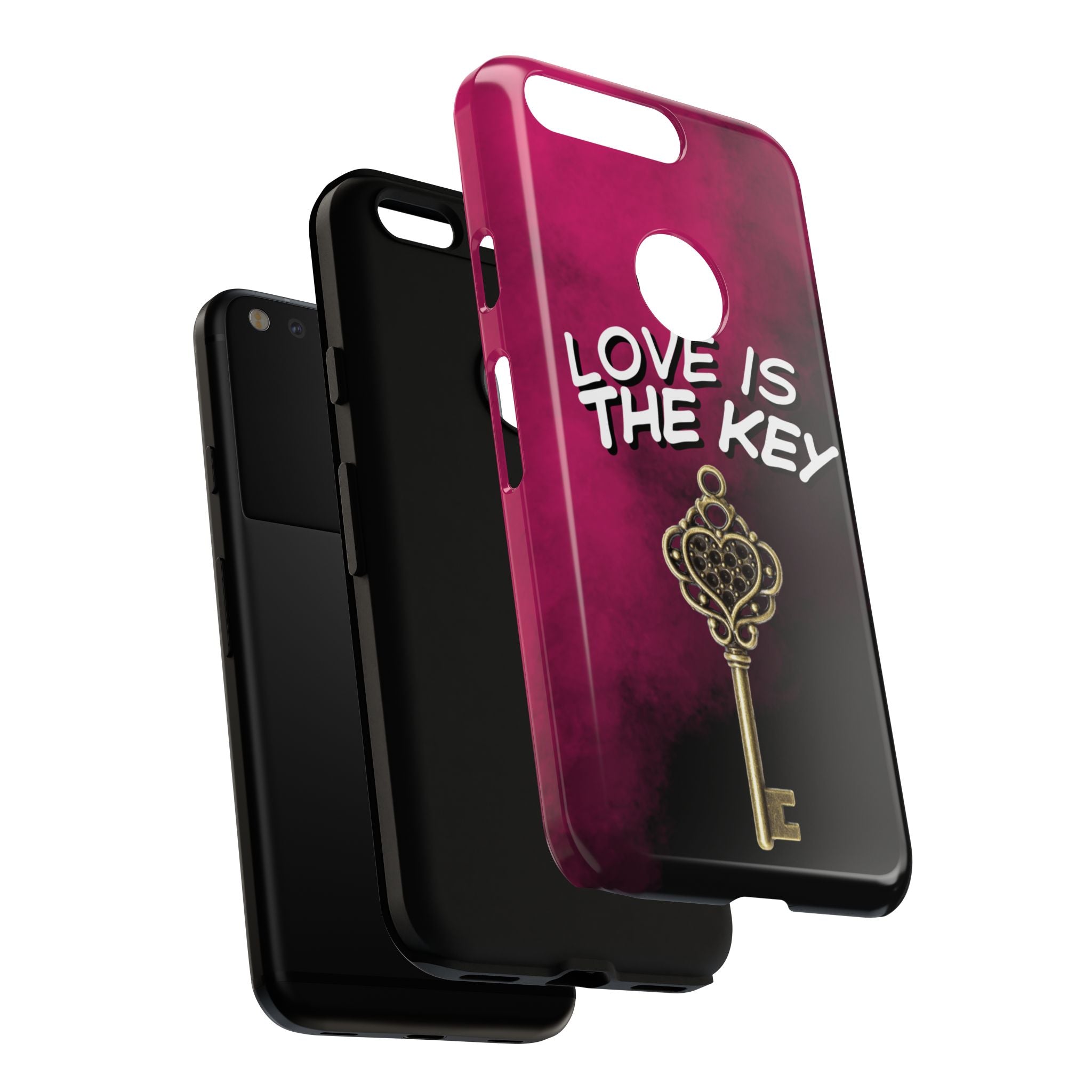 Love is the Key Phone Case