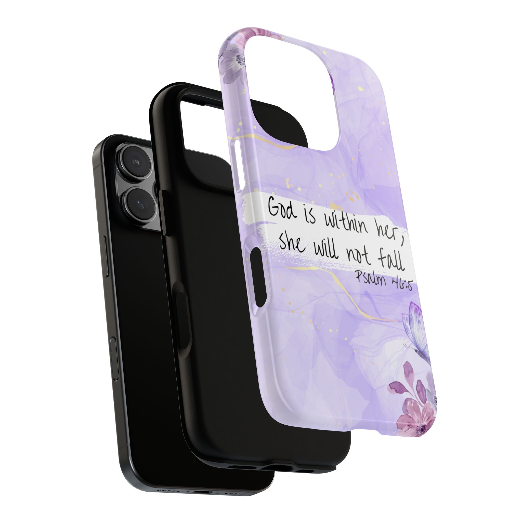 God Is Within Her Non MagSafe phone Case