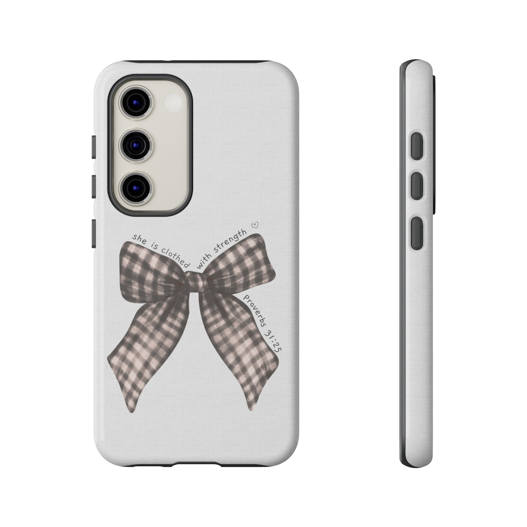 Proverbs 31 Rustic Bow Non MagSafe Phone Case