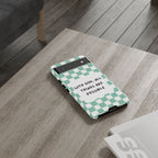 "With God, All Things Are Possible" Non MagSafe Phone Case