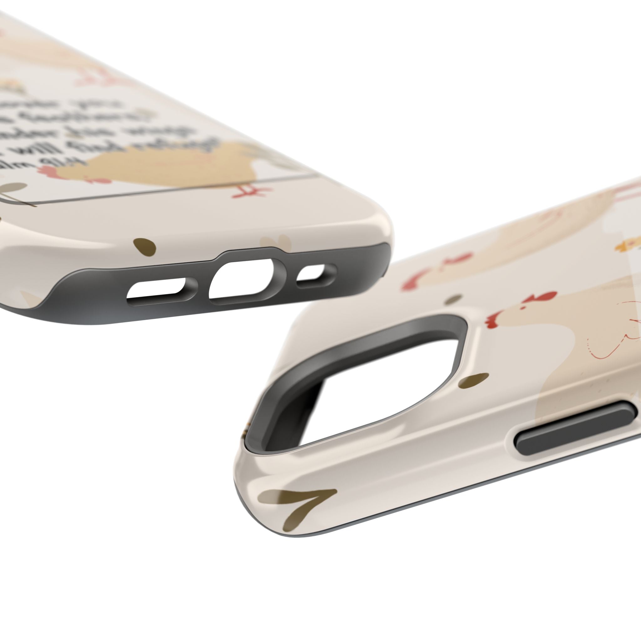 Psalm 91:4 Chicken Phone Case
