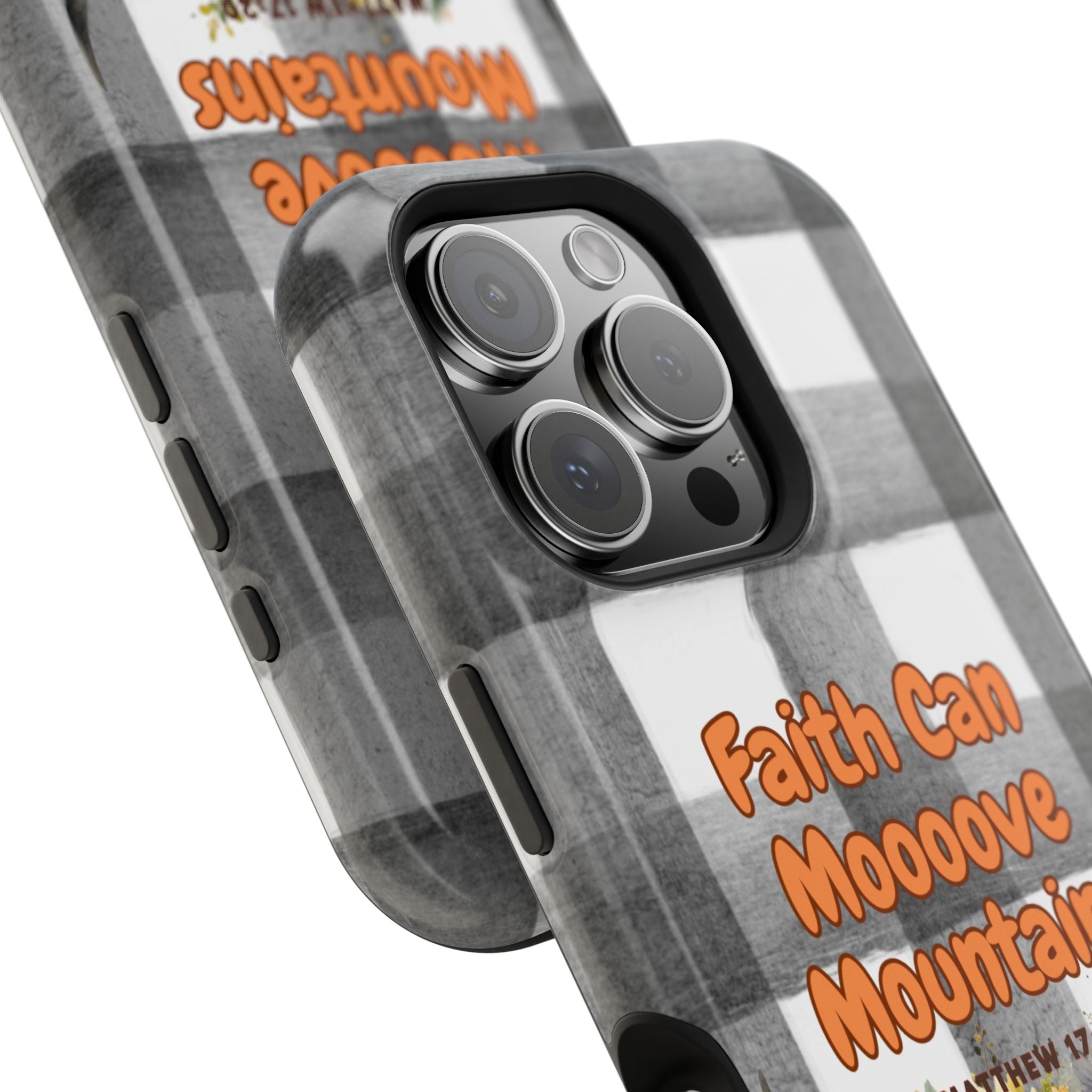 Faith Can Moooove Mountains Phone Case