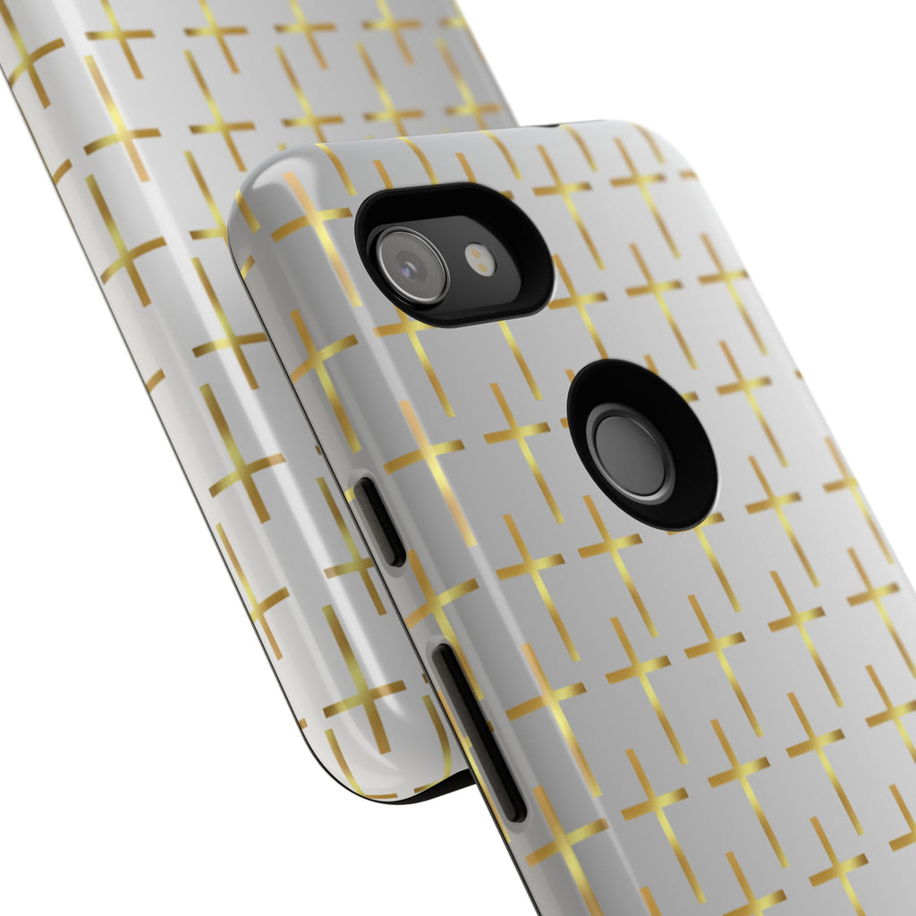 Protected cross phone case