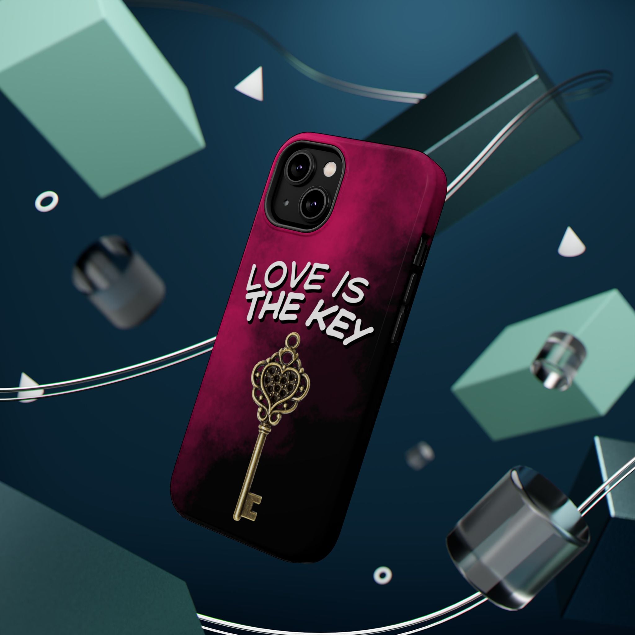 Love is the Key Phone Case
