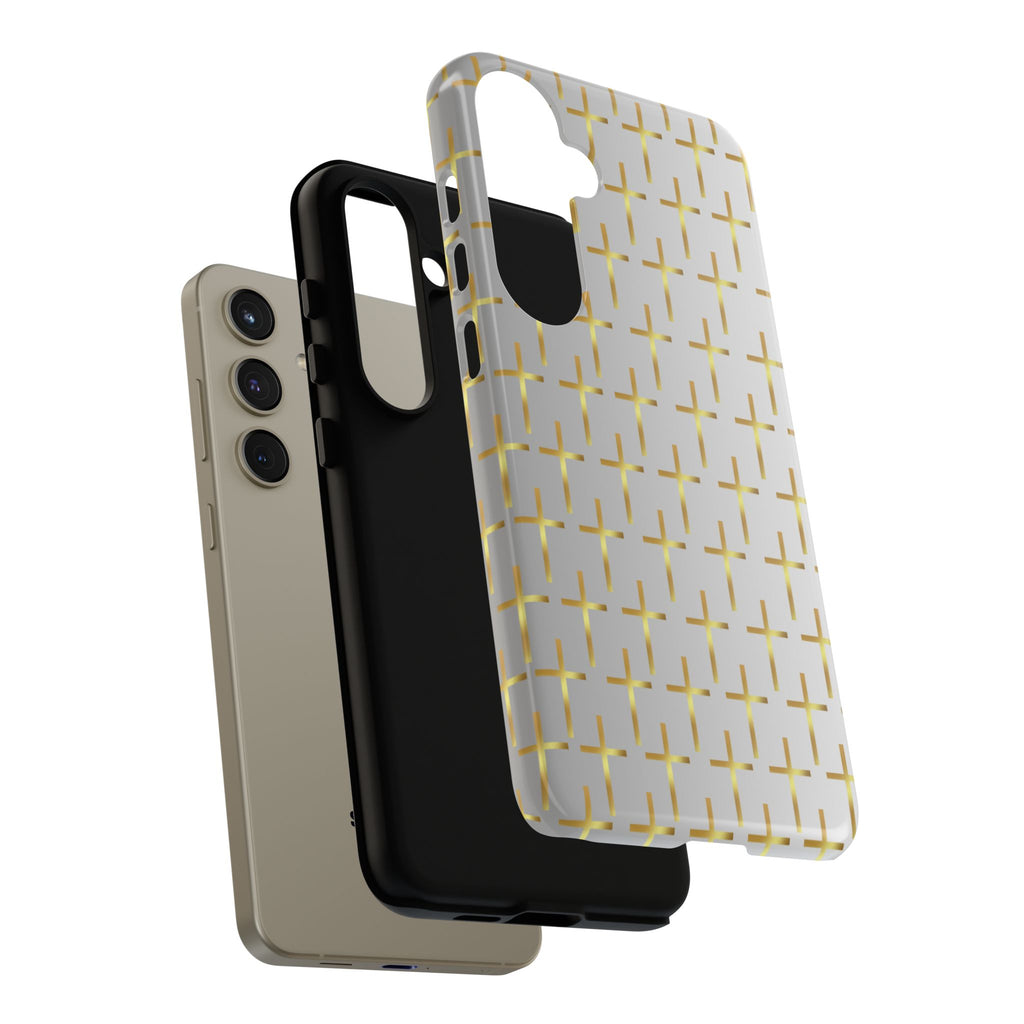 Protected cross phone case