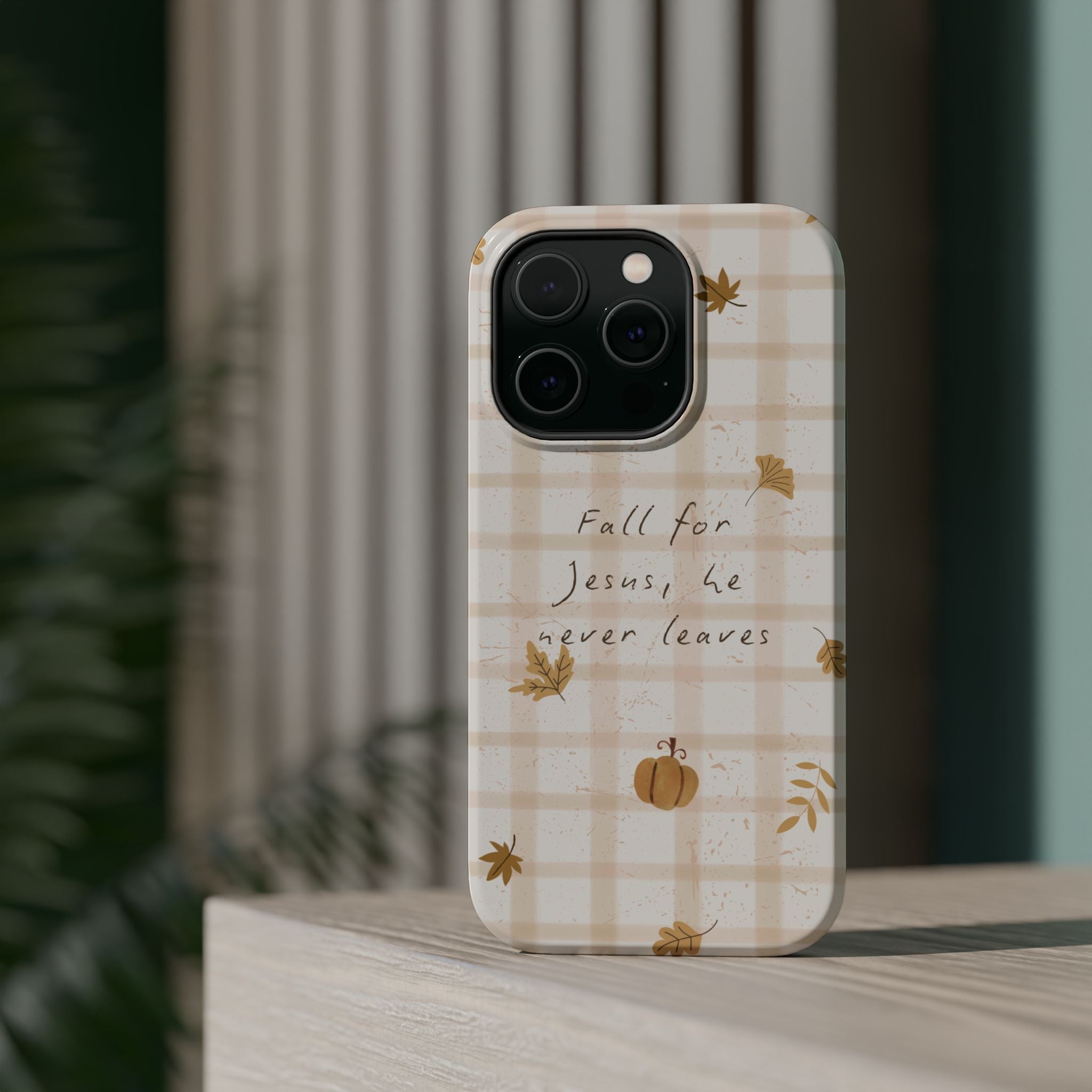 Fall for Jesus Phone Case