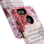 Matthew 6:28 Floral Samsung/Android Phone Case