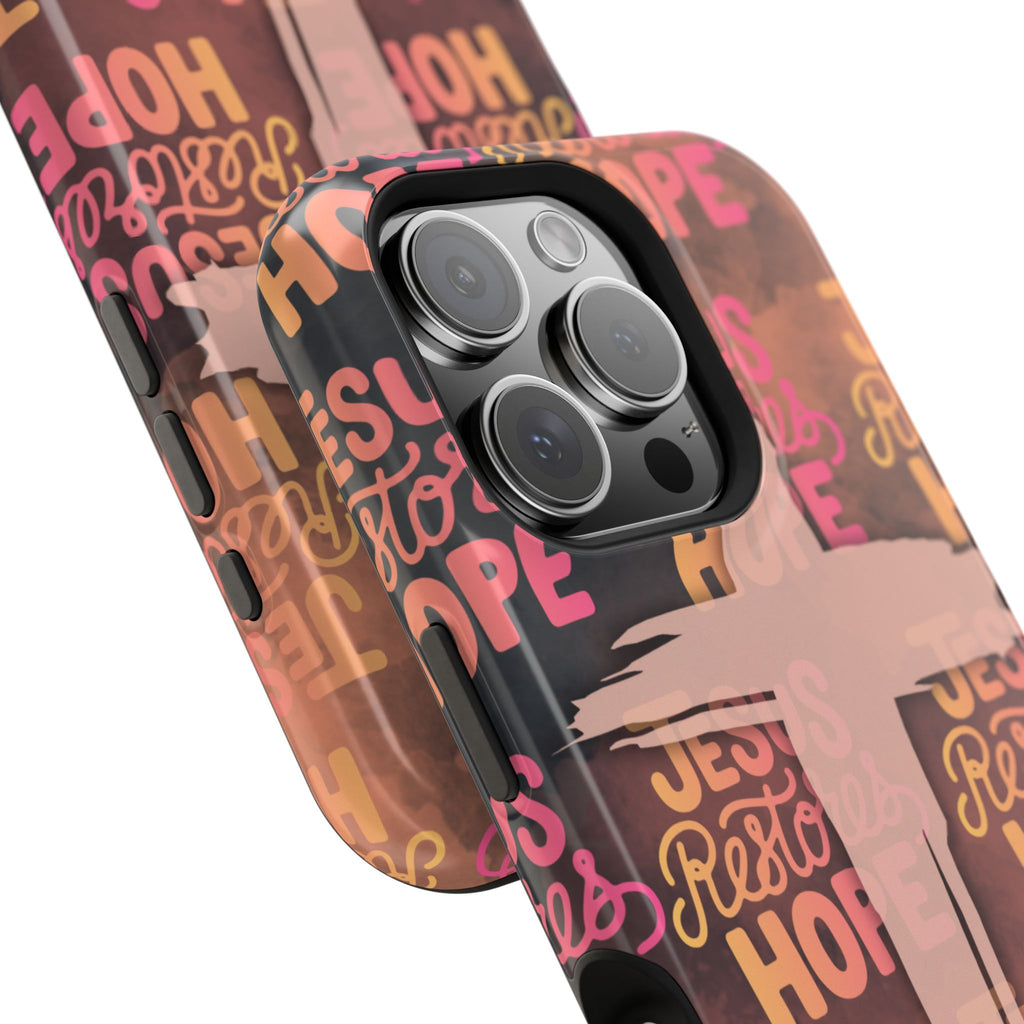 Jesus Restores Hope Phone Case
